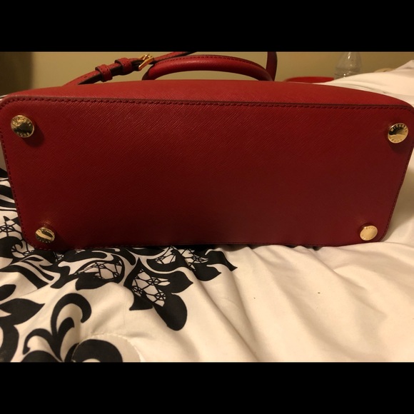Authentic Michael Kors Emma bag w/ matching wallet - Picture 2 of 8